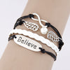 Multilayer Charm Leather Bracelet